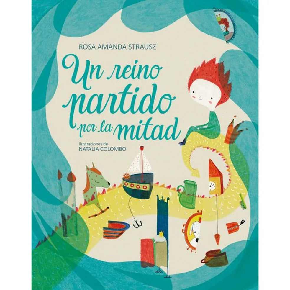 Portada de UN REINO PARTIDO POR LA MITAD. ISBN 9789561231689