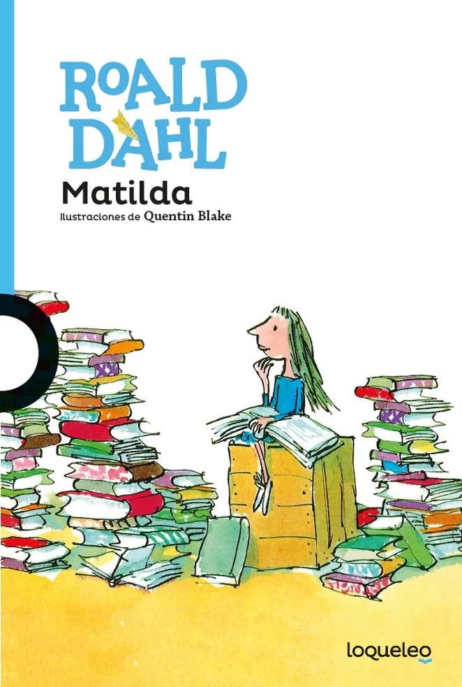 Portada de Matilda, Roald Dahl