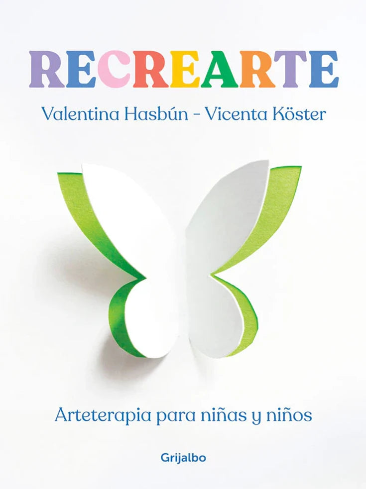 Portada de RECREARTE ARTETERAPIA PARA NINAS Y NIN