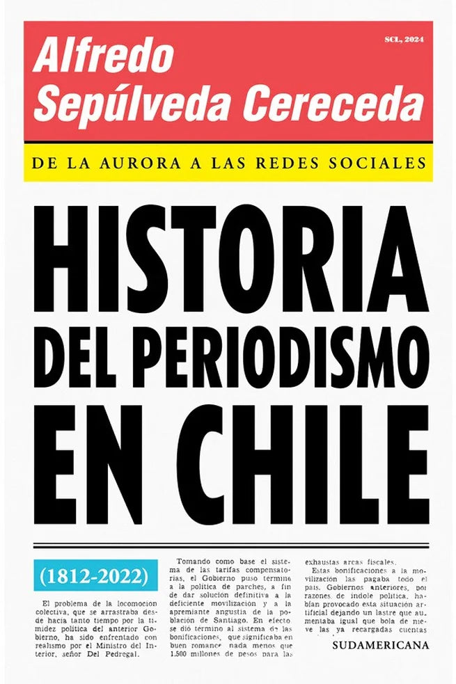 Portada de HISTORIA DEL PERIODISMO EN CHILE
