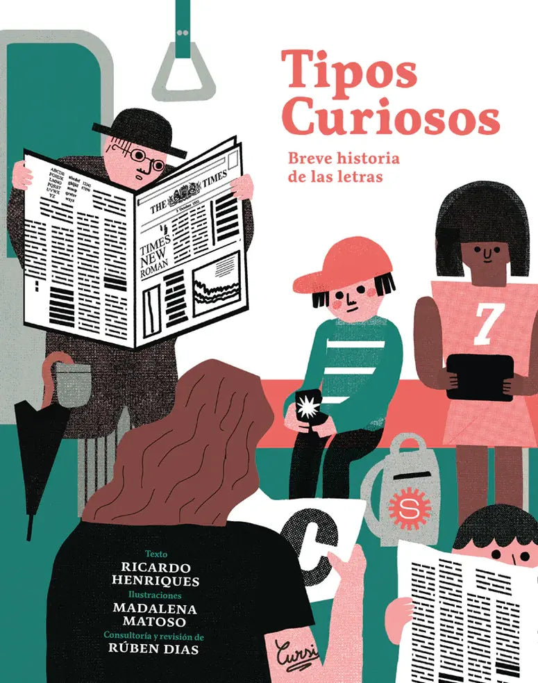 Portada de Tipos curiosos. Breve historia de las letras