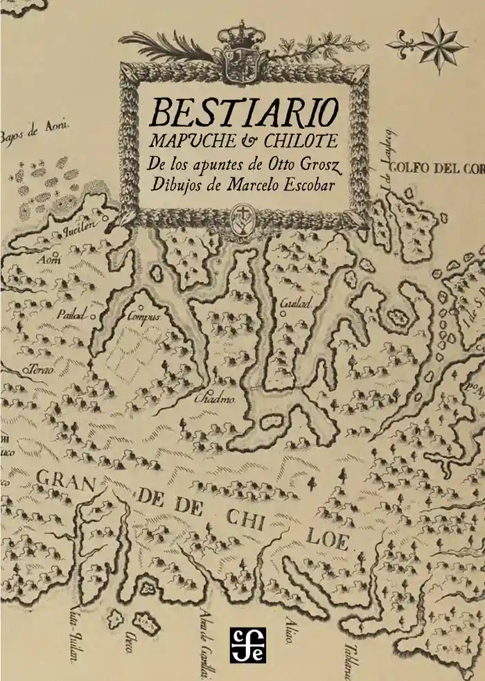 Portada de BESTIARIO MAPUCHE CHILOTE, OTTO GROSZ Y MARCE