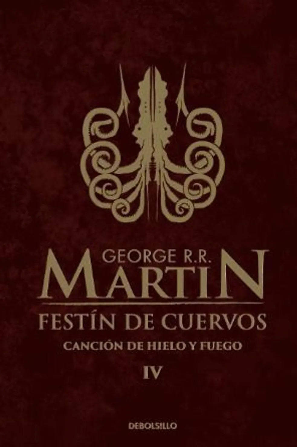 Portada de Festín de cuervos - George R. R. Martin