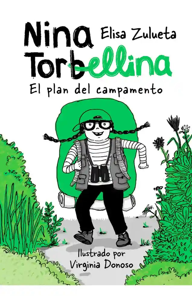 Portada de NIÑA TORBELLINA EL PLAN DL CAMPAMENTO