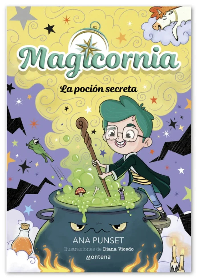 Portada de Magicornia la Pocion Secreta, de Ana Punset
