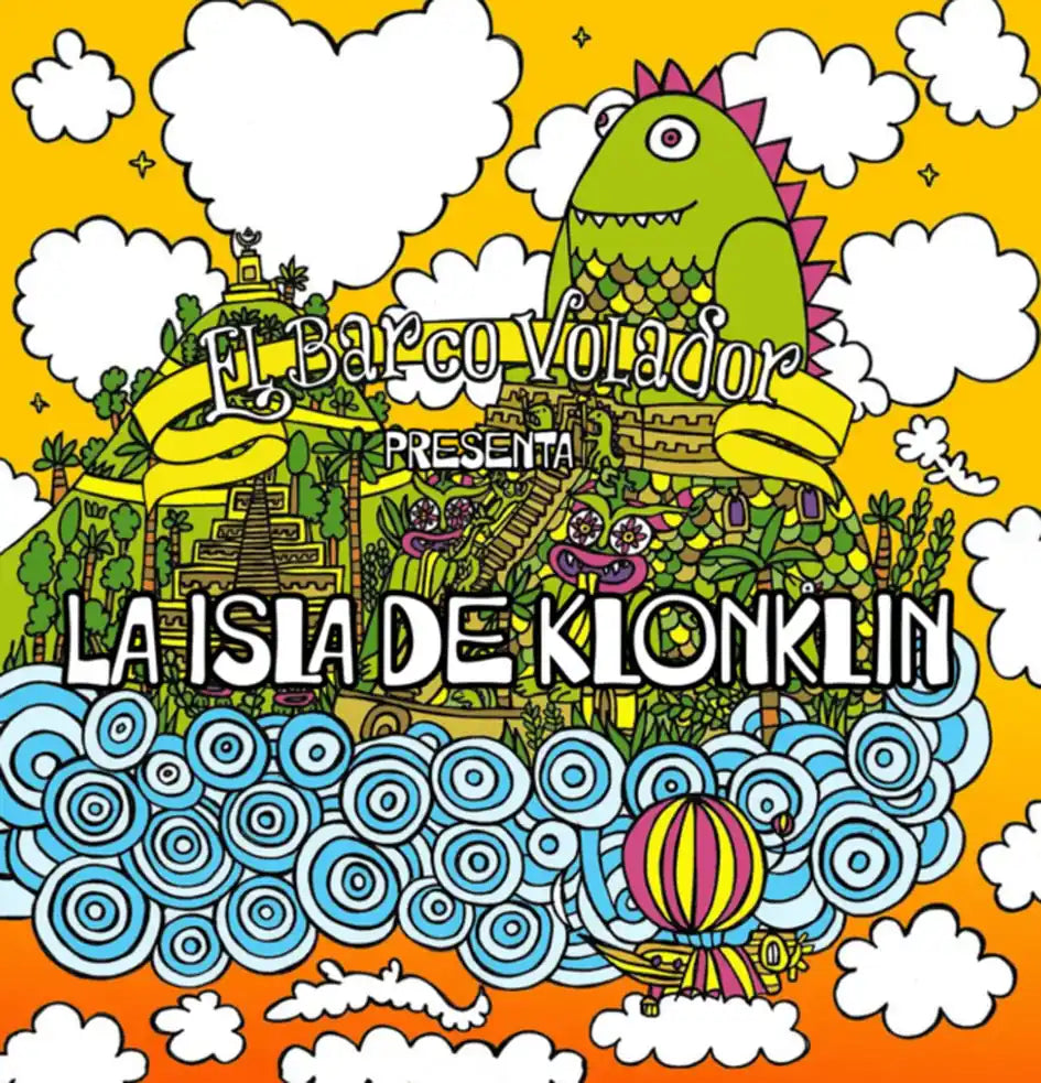 Portada de EL BARCO VOLADOR LA ISLA DE KLONKLIN — VARIOS AUTORES. ISBN 9789564060491