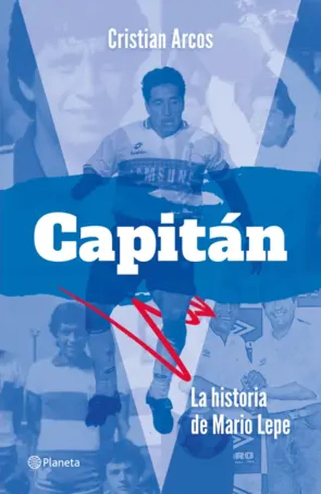Portada de Capitán. La historia de Mario Lepe, Cristian Arcos