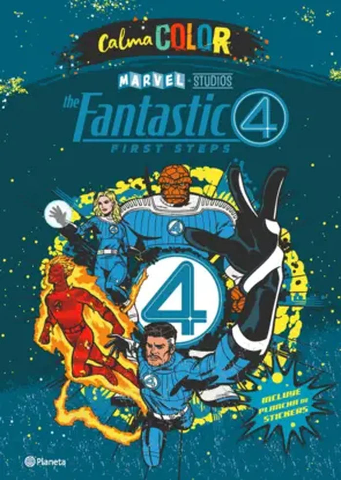 Portada de Los 4 Fantasticos Primeros Pasos Calma