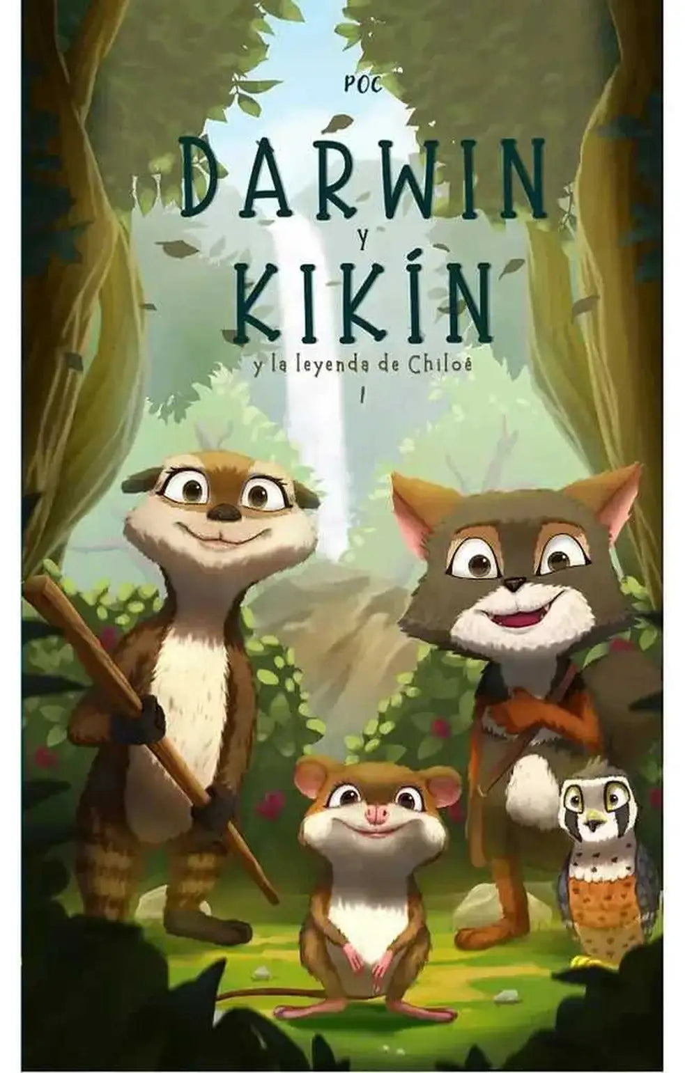 Portada del libro Darwin y Kikin y la leyenda de Chiloé