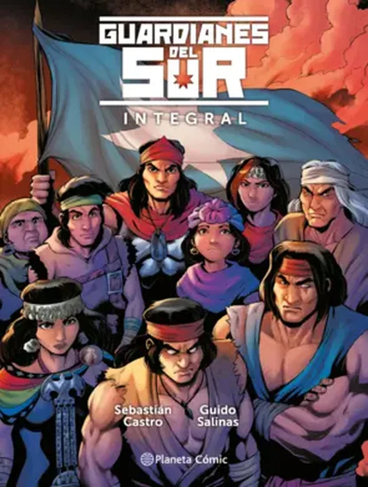 Portada de GUARDIANES DEL SUR INTEGRAL — SEBASTIAN CASTRO Y. ISBN 9789566185284