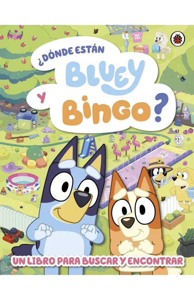 Portada de Bluey: ¿Dónde están Bluey y Bingo?, Bluey