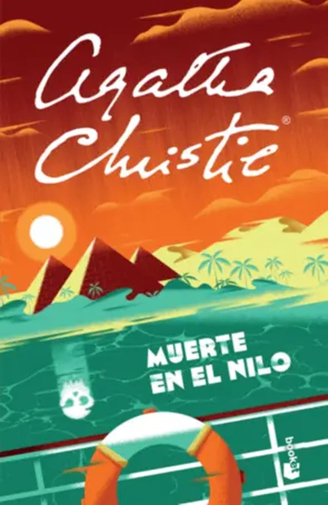Portada de Muerte en el Nilo, Agatha Christie