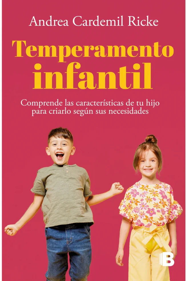 Portada de Temperamento Infantil, de Andrea Cardemil Ricke