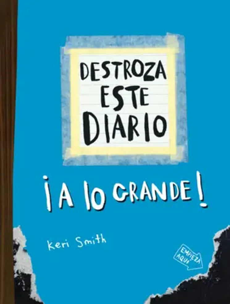 Portada de Destroza Este Diario a Lo Grande Azul