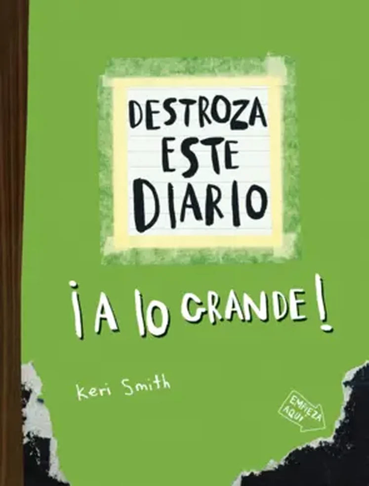 Portada de Destroza Este Diario a Lo Grande Verde