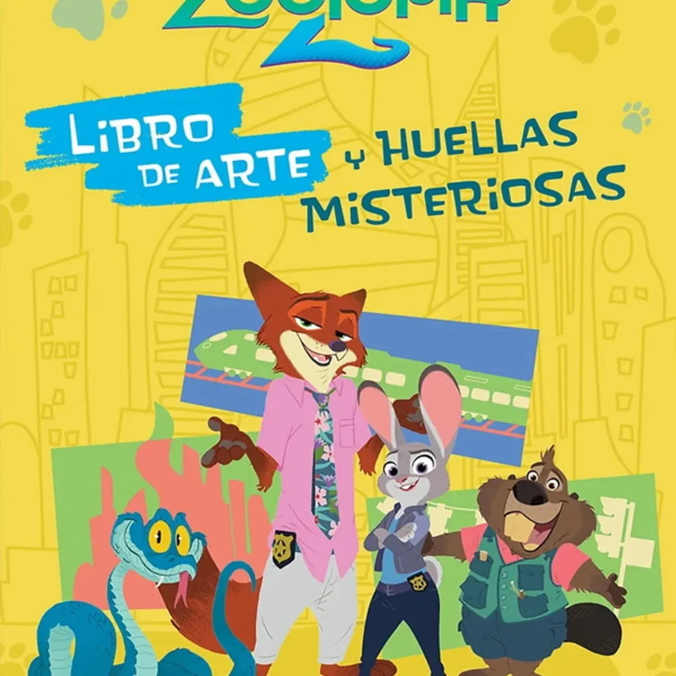 Portada de Zootopia Libro de Arte