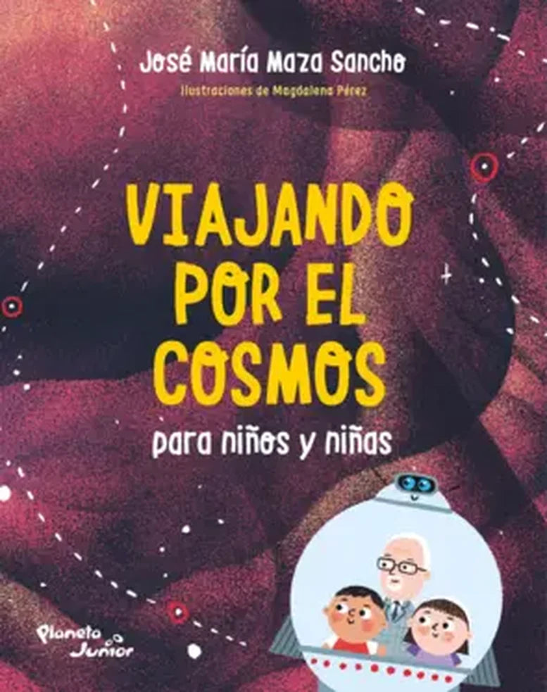 Portada de VIAJANDO POR EL COSMOS PARA NINOS Y NINAS