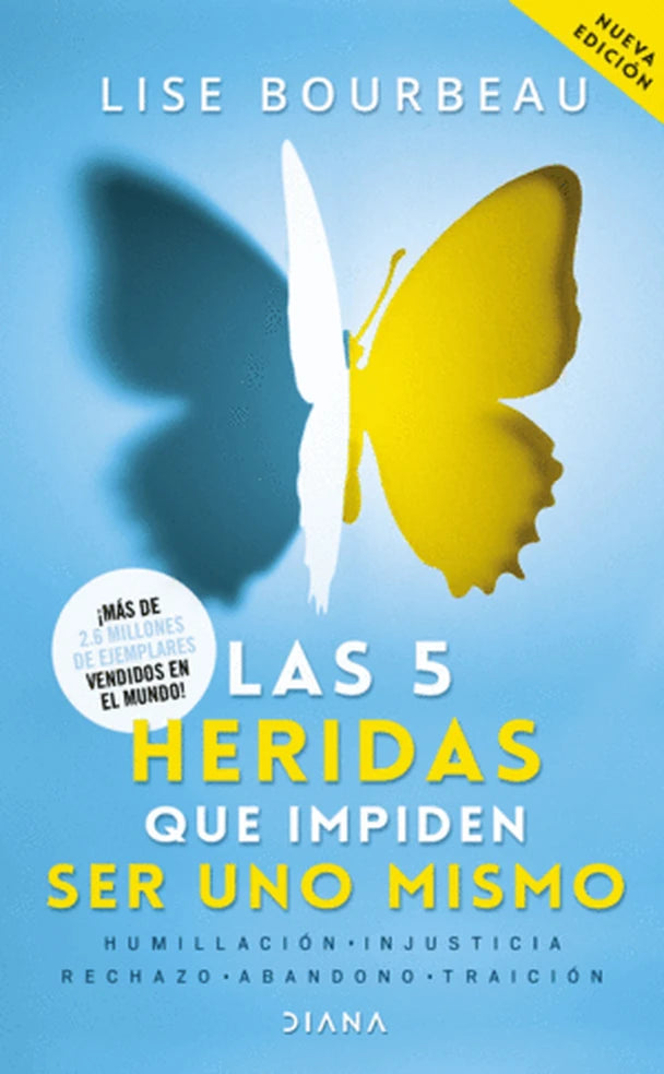 Portada de Las 5 heridas que impiden ser uno mismo - Lise Bourbeau