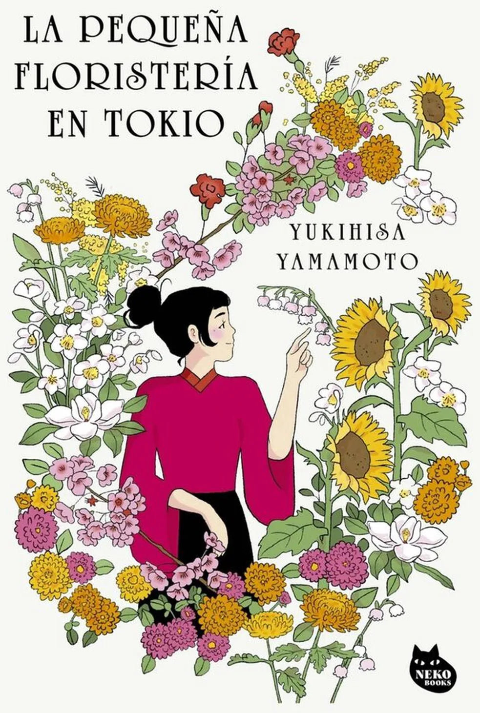Portada del libro La pequeña floristería en Tokio