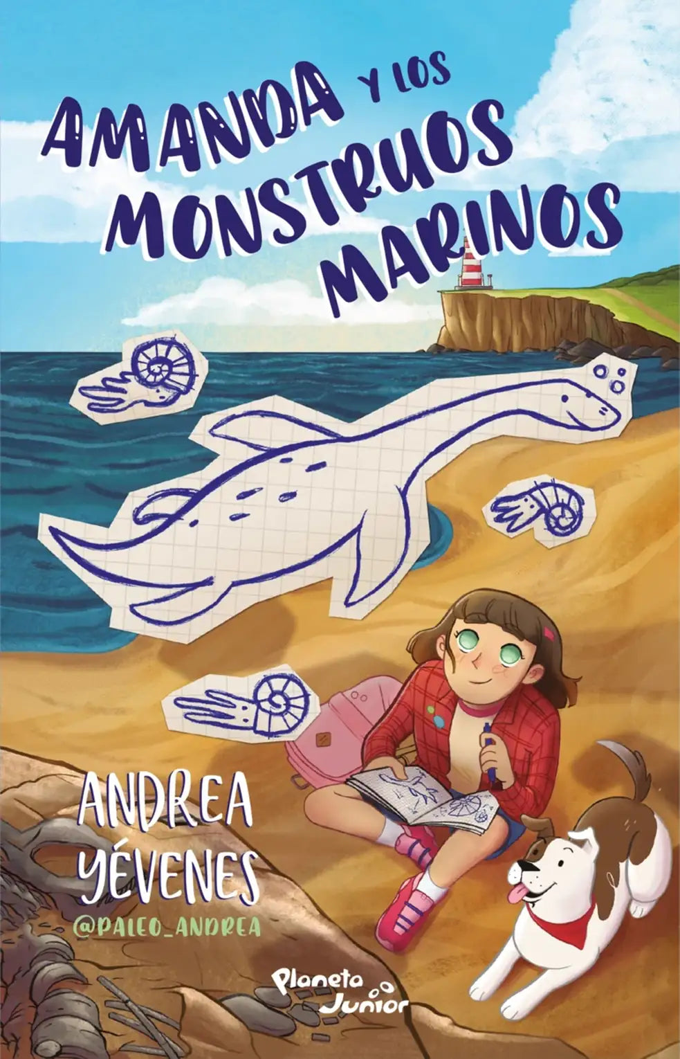 Portada de Amanda y los monstruos marinos, Andrea Yévenes