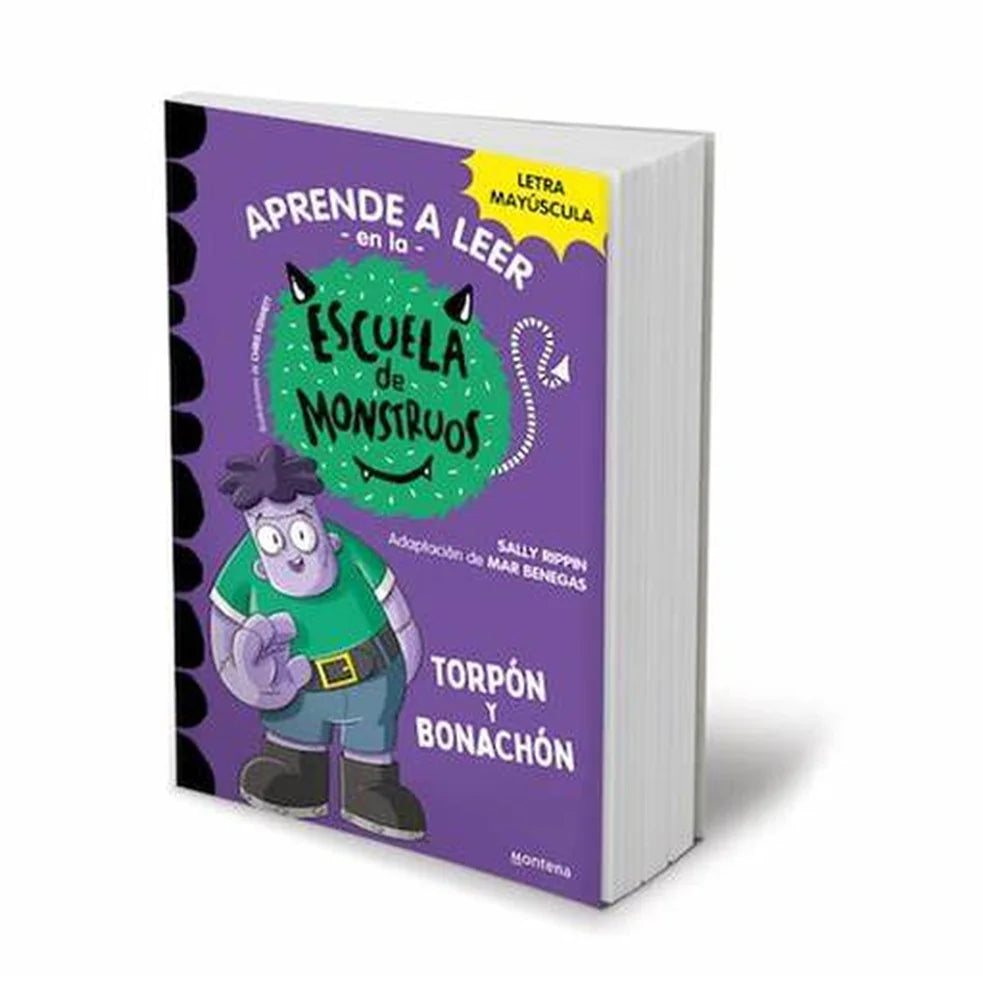 Portada de Escuela de Monstruos 9: Torpón y bonachón