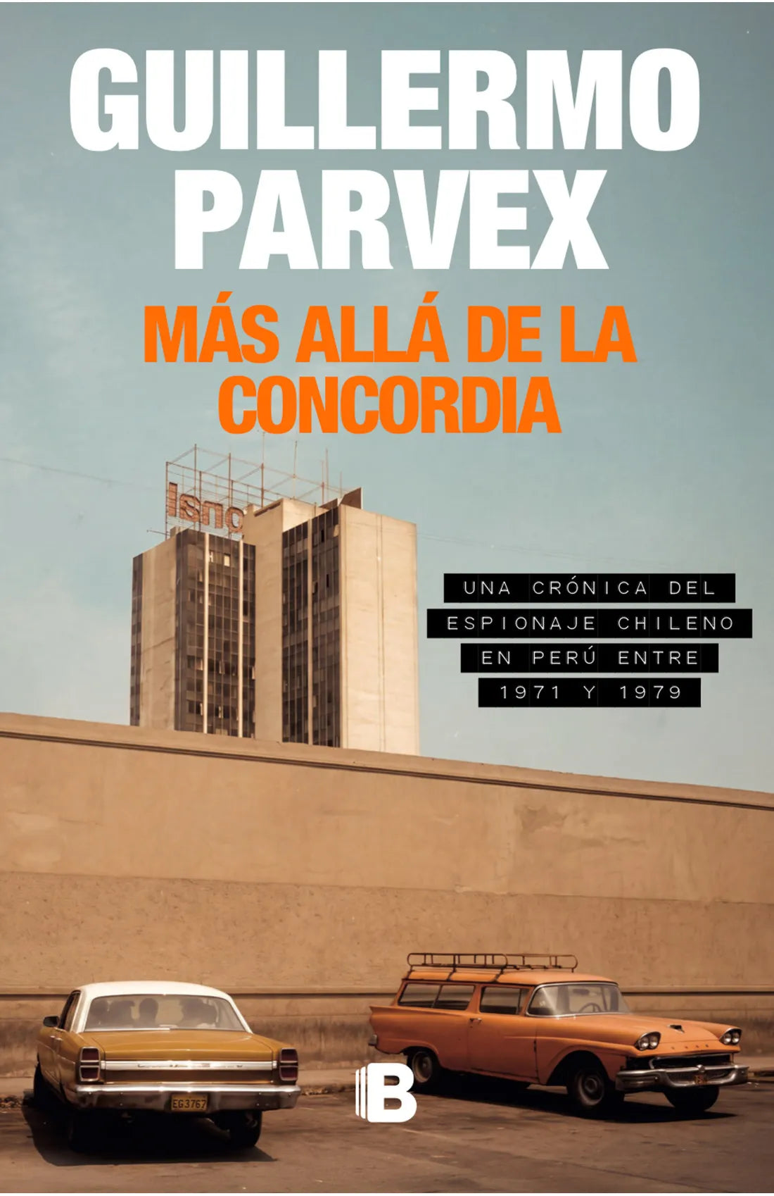 Portada de libro Más allá de la concordia, de Guillermo Parvex