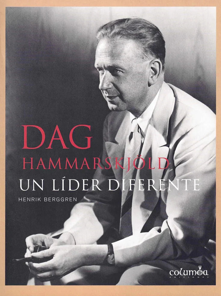 Portada de Dag Hammarskjöld: Un líder diferente, Henrik Berggren