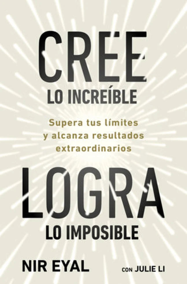 Portada de Cree lo increíble, logra lo imposible