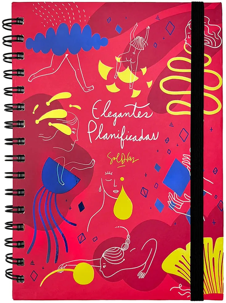 Portada de Planner Sol Díaz rojo