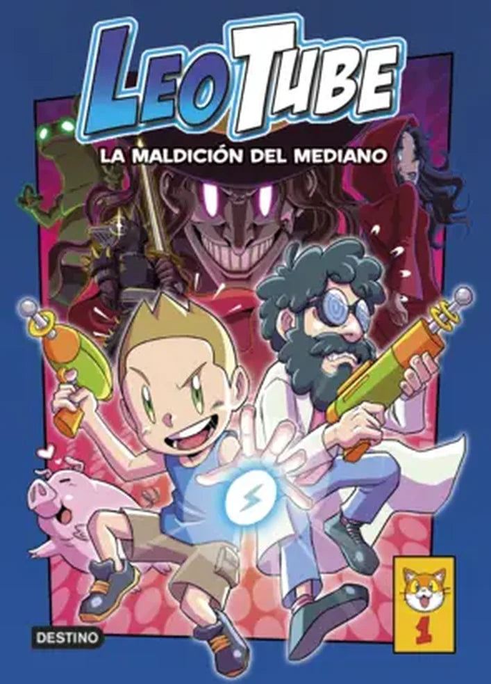 Portada de Leotube. La maldición del mediano