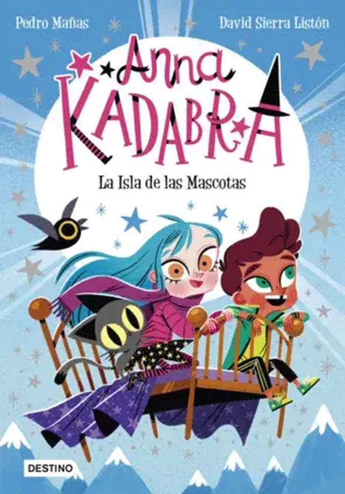 Portada de Anna Kadabra. La isla de las mascotas, Pedro Mañas y David Sierra Listón