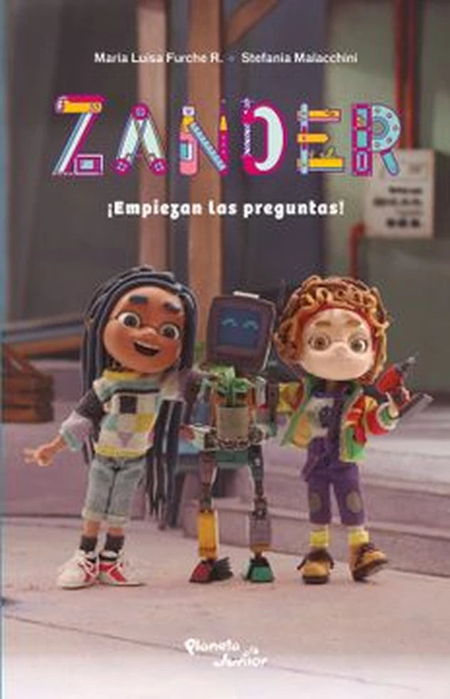 Portada de ZANDER. EMPIEZAN LAS PREGUNTAS