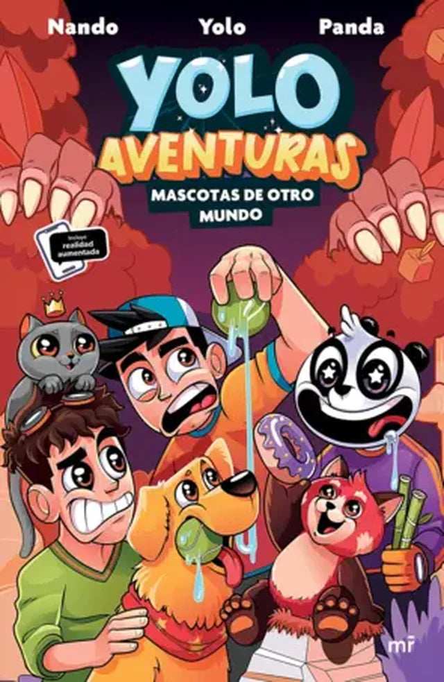 Portada de Yolo Aventuras Mascotas de Otro Mundo, de Mr
