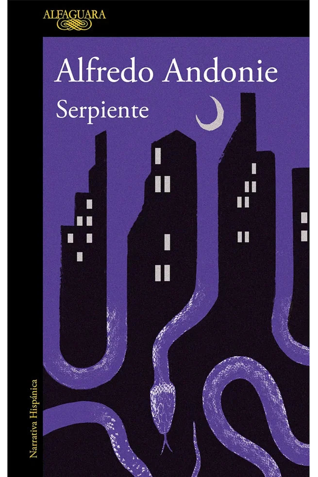 Portada de Serpiente, de Alfredo Andonie
