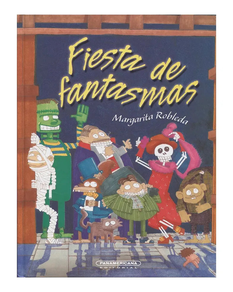Portada de FIESTA DE FANTASMAS — MARGARITA ROBLEDA. ISBN 9789583016400