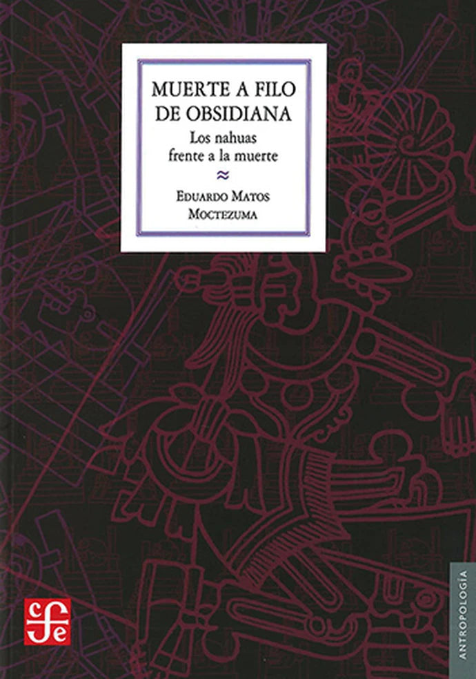 Portada de Muerte a filo de obsidiana