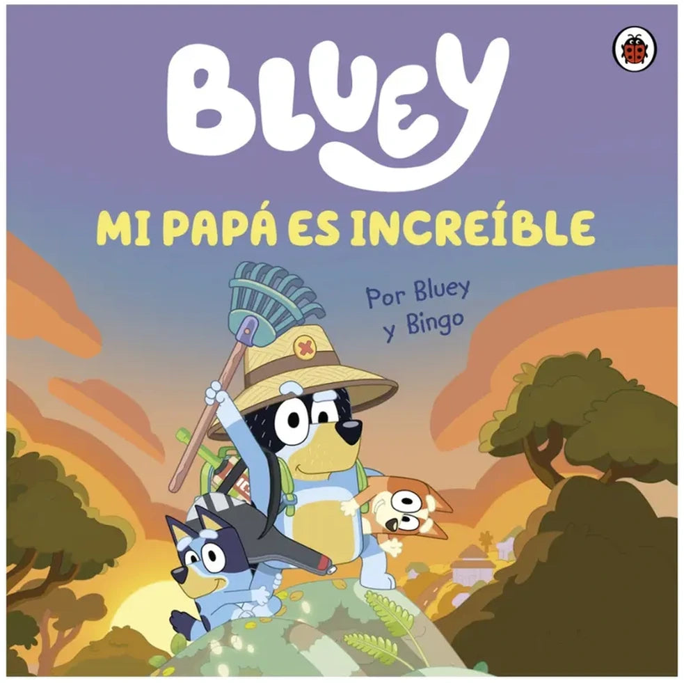 Portada de Bluey. Mi papá es increíble