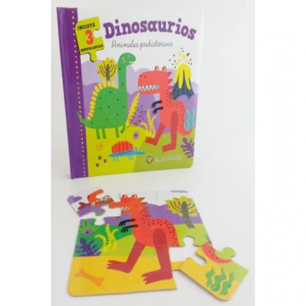 Portada de Dinosaurios rompecabezas