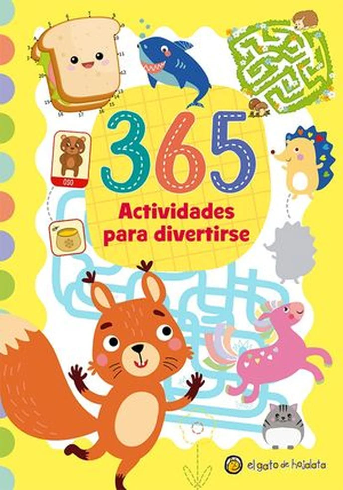 Portada de 365 actividades para divertirse, de El Gato De Hojalata