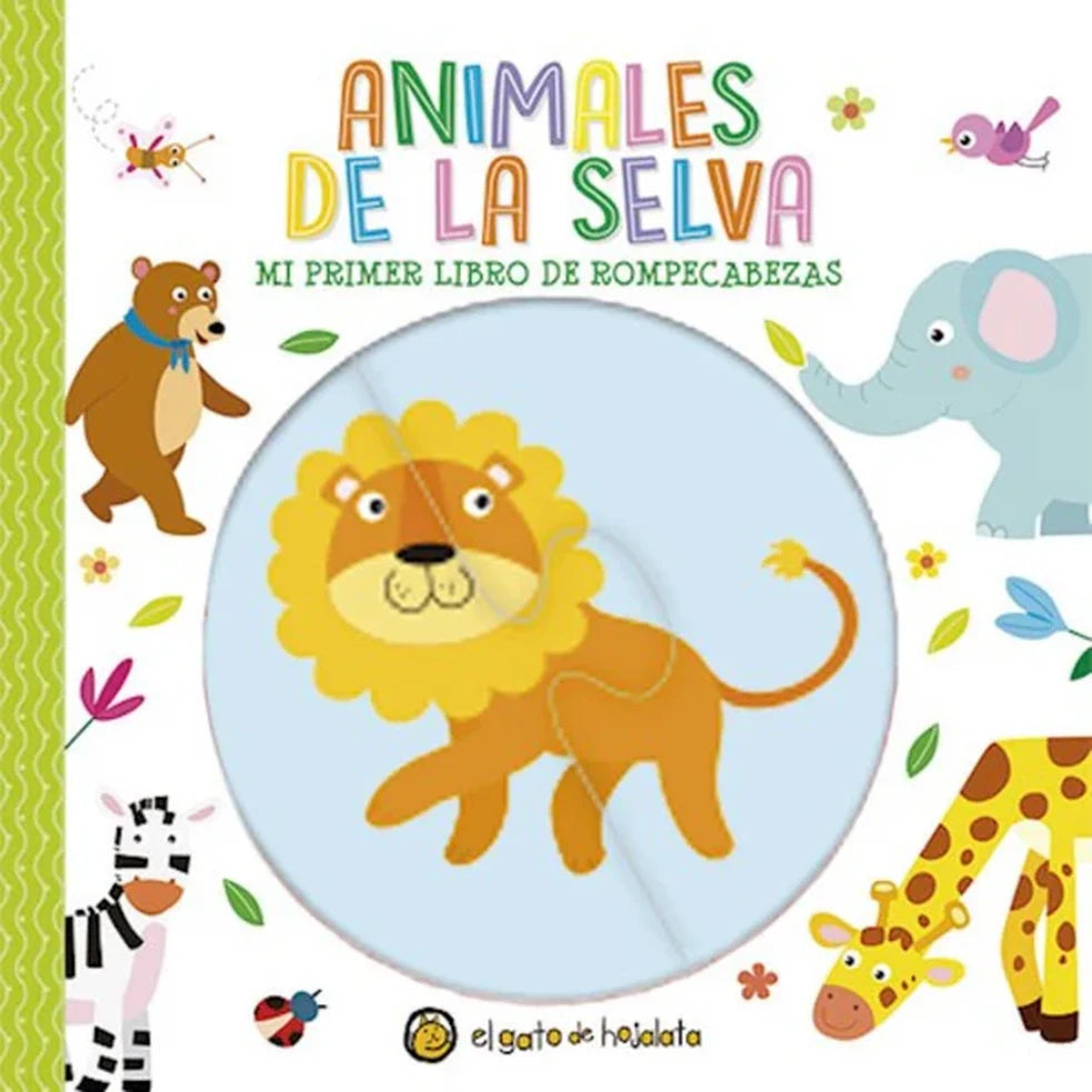 Portada de Mi primer libro rompecabezas animales