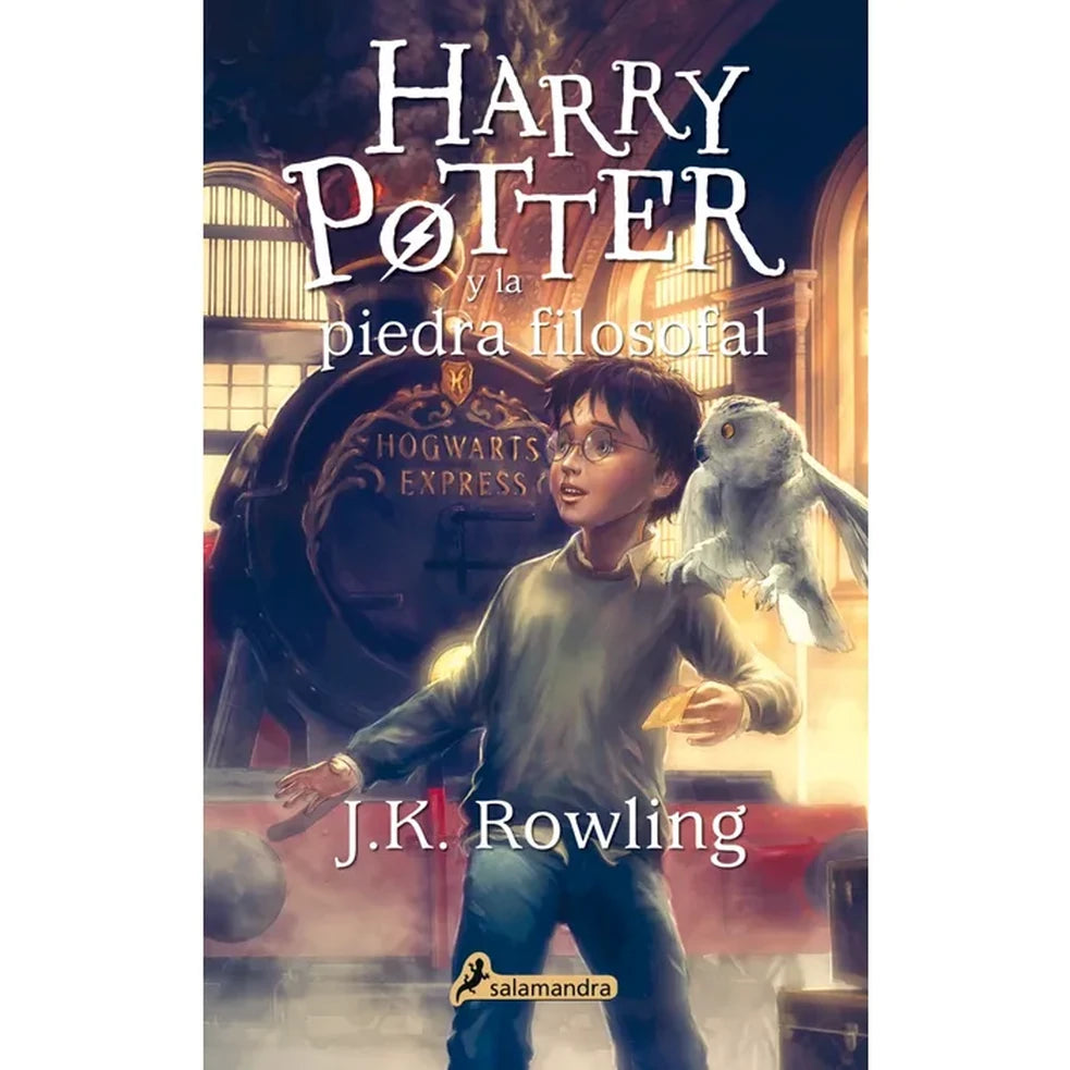 Portada de Harry Potter y la piedra filosofal - J. K. Rowling