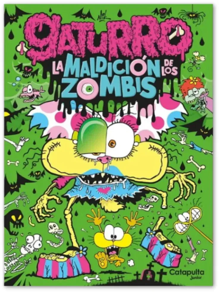 Portada de Gaturro la Maldicion de los Zombis
