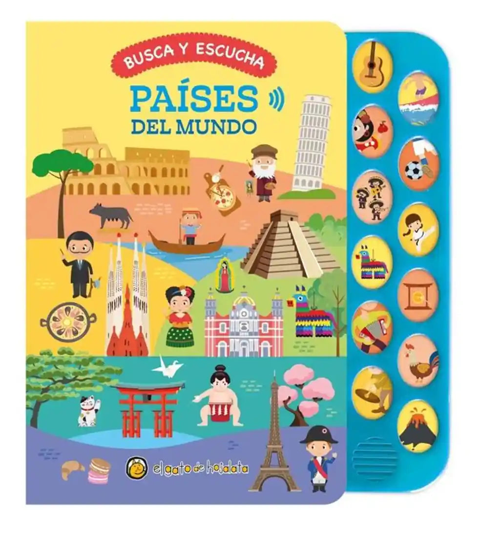 Portada de BUSCA Y ESCUCHA PAISES DEL MUNDO - Equipo Editorial