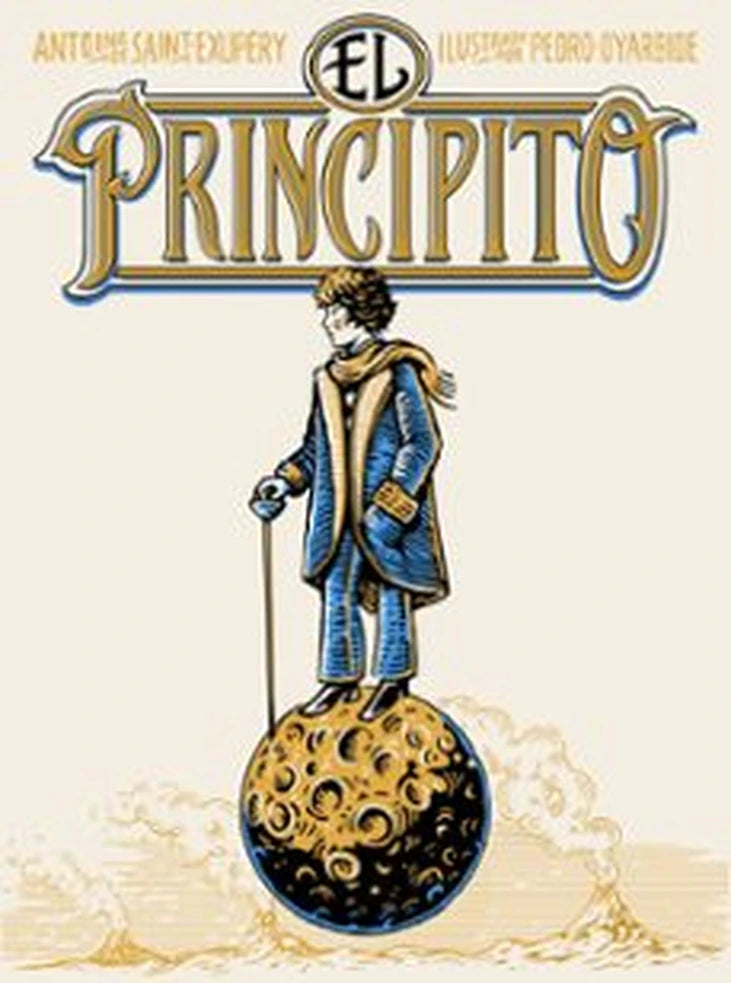 Portada de El principito (edición rústica), Antoine de Saint-Exupéry