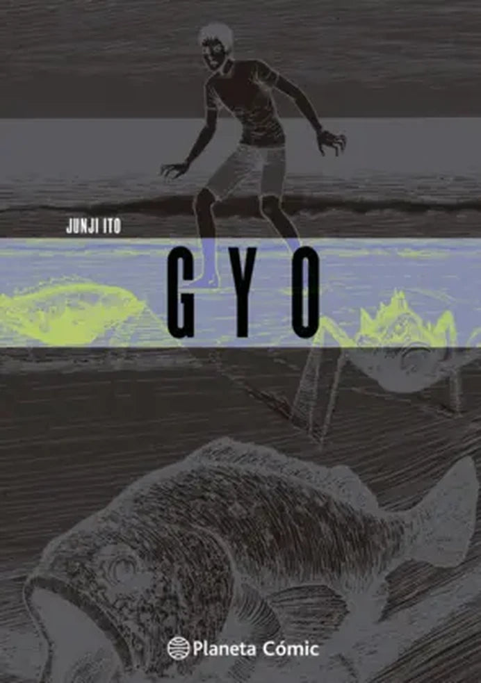 Portada de Gyo, Junji Ito