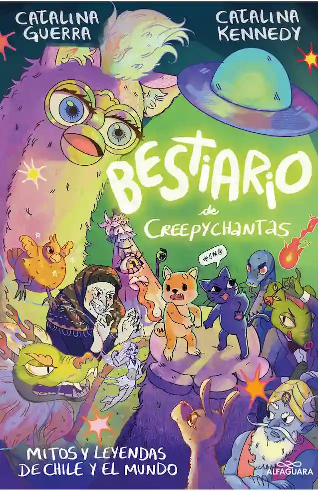 Portada del libro BESTIARIO DE CREEPYCHANTAS de CATALINA GUERRA Y , publicado por ALFAGUARA
