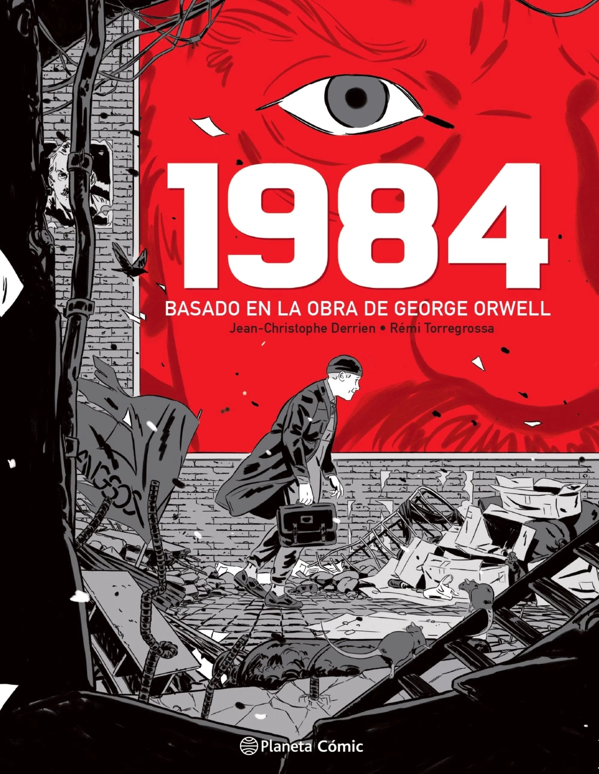 Portada del libro '1984 NOVELA GRAFICA GEORGE ORWELL | ILUSTRADOS' de novela. Pertenece a la categoría ilustrados. Ideal para quienes buscan historias apasionantes.