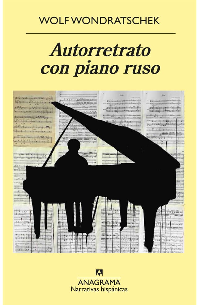 Portada del libro 'AUTORRETRATO CON PIANO RUSO WOLF WONDRATSCHEK | NOVELA' de con. Pertenece a la categoría novela. Ideal para quienes buscan historias apasionantes.