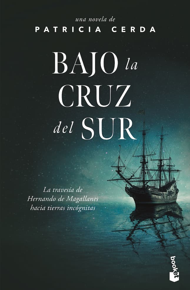 Portada del libro 'BAJO LA CRUZ DEL SUR PATRICIA CERDA | NOVELA' de la. Pertenece a la categoría novela. Ideal para quienes buscan historias apasionantes.