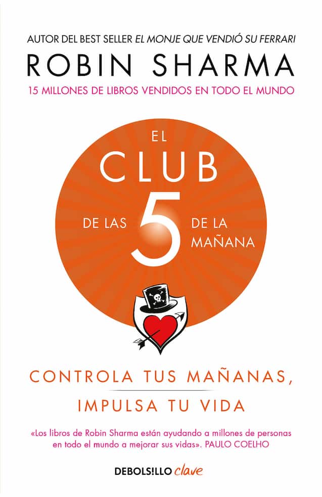 Portada del libro 'EL CLUB DE LAS CINCO A M ROBIN SHARMA | AUTOAYUDA' de club. Pertenece a la categoría autoayuda. Ideal para quienes buscan historias apasionantes.